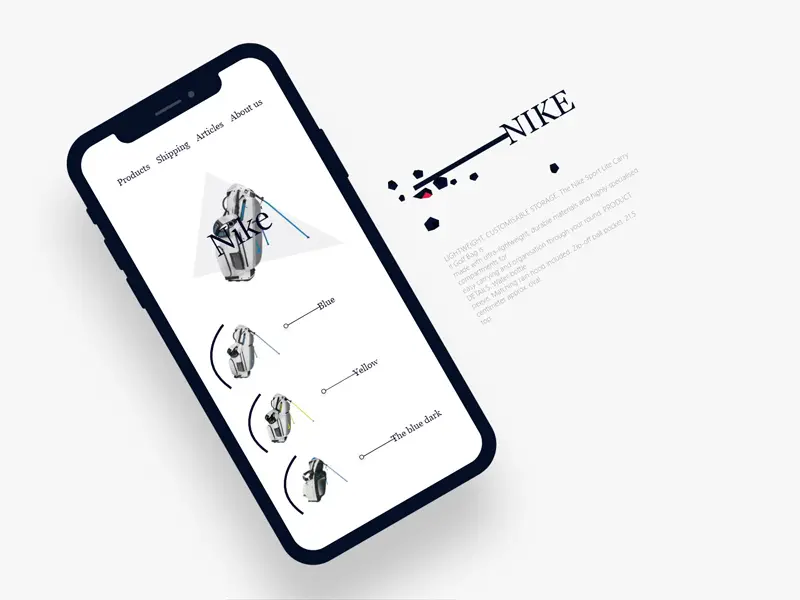 Online Marketing Concept Design Xd UI Kits