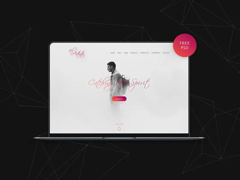 Minimalistic Art Agency Template El Artista