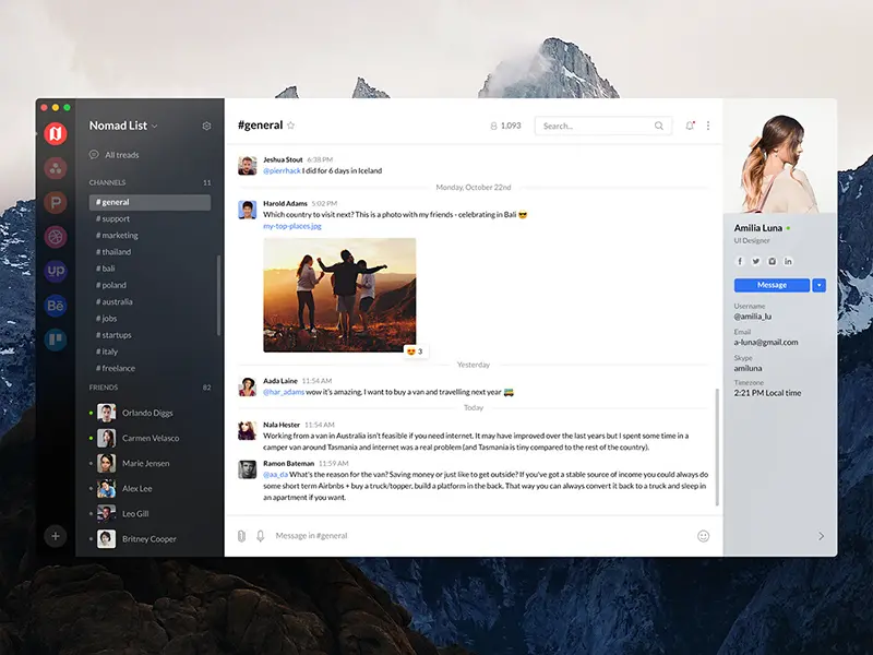 Chat Desktop App MacOS