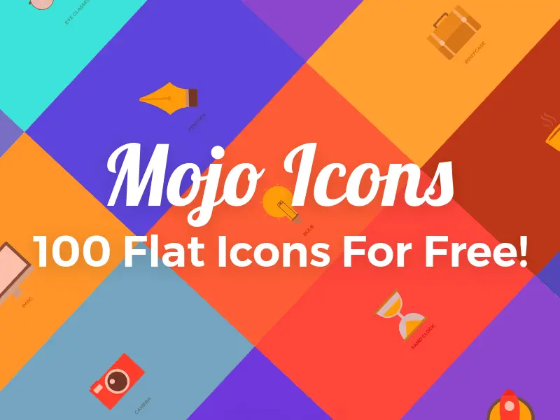 Mojo Icons 100 Flat Icons