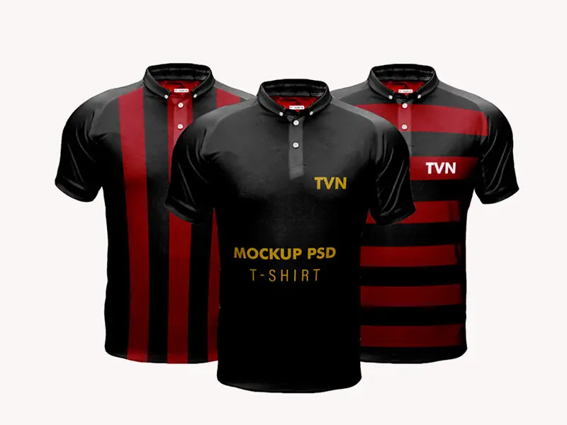 Realistic T Shirt Mockup PSD