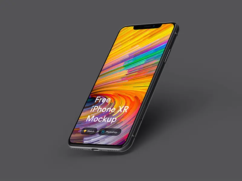 Free iPhone XR Mockup