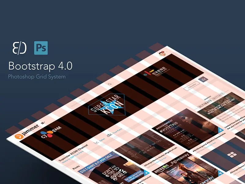 Bootstrap 4.0 Responsive Grid For Mobile Desktop