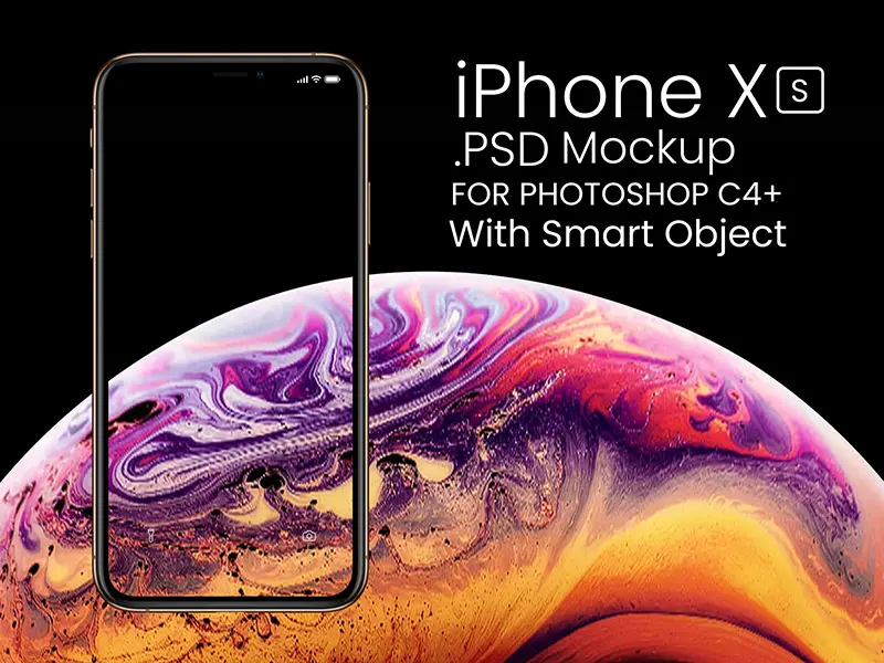 iPhone XR iPhone XS PSD