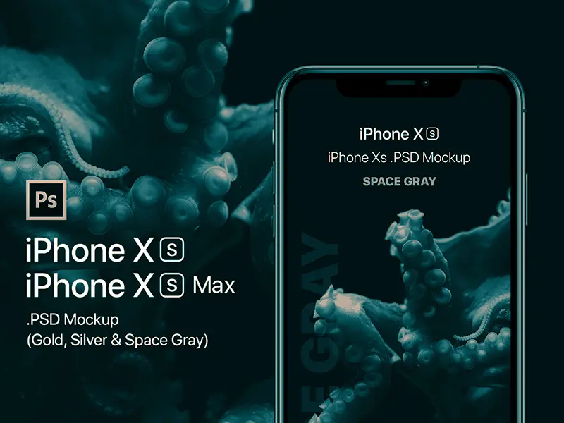 iPhone Xs Xs Max Mockup