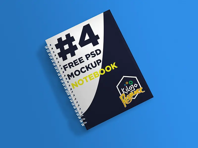 Notebook Front Back Mockup