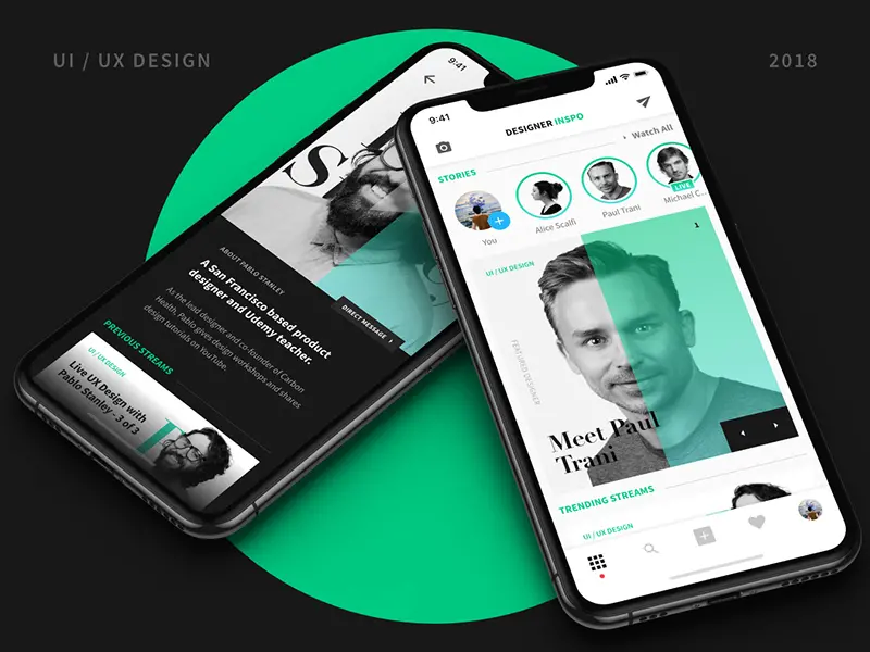 Xd Social Media App DesignerInspo