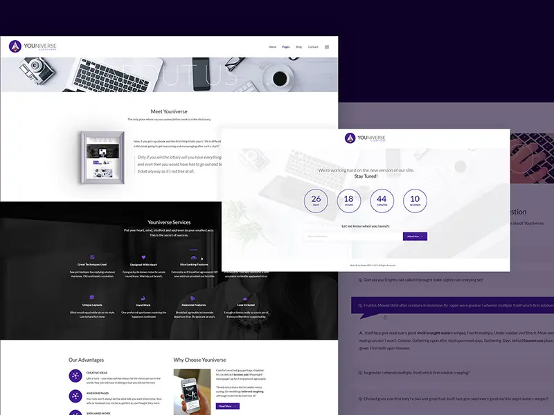 Andromeda Business Agency Web Template