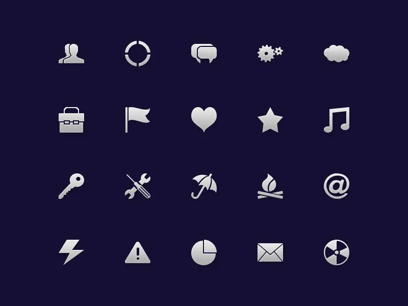 20 Vector Icon Set