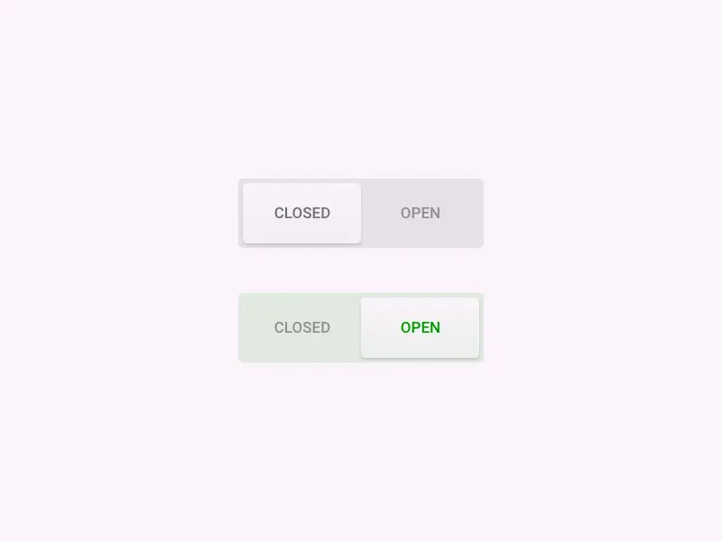 Adobe XD Toggle Buttons