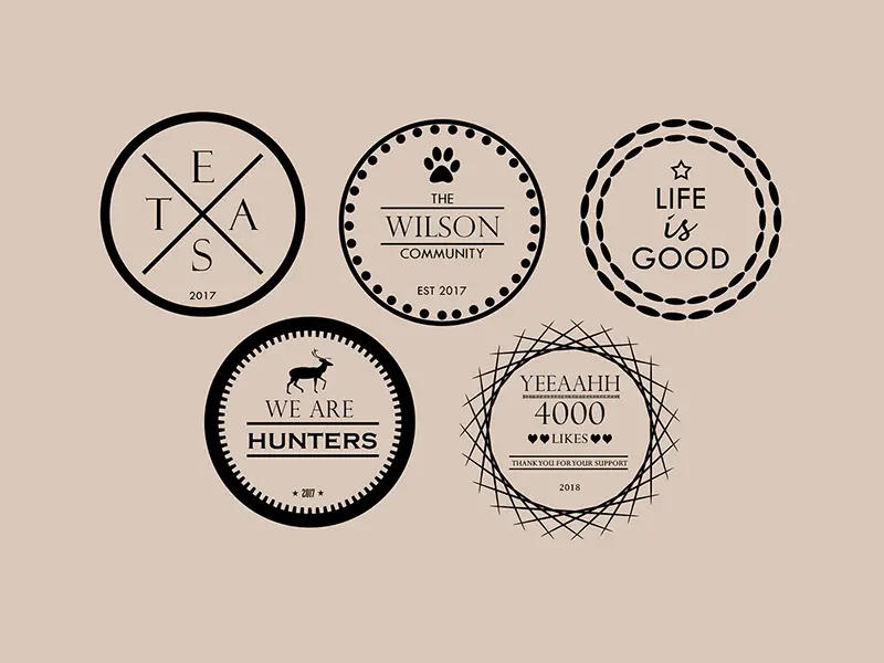 Logo Badge Templates