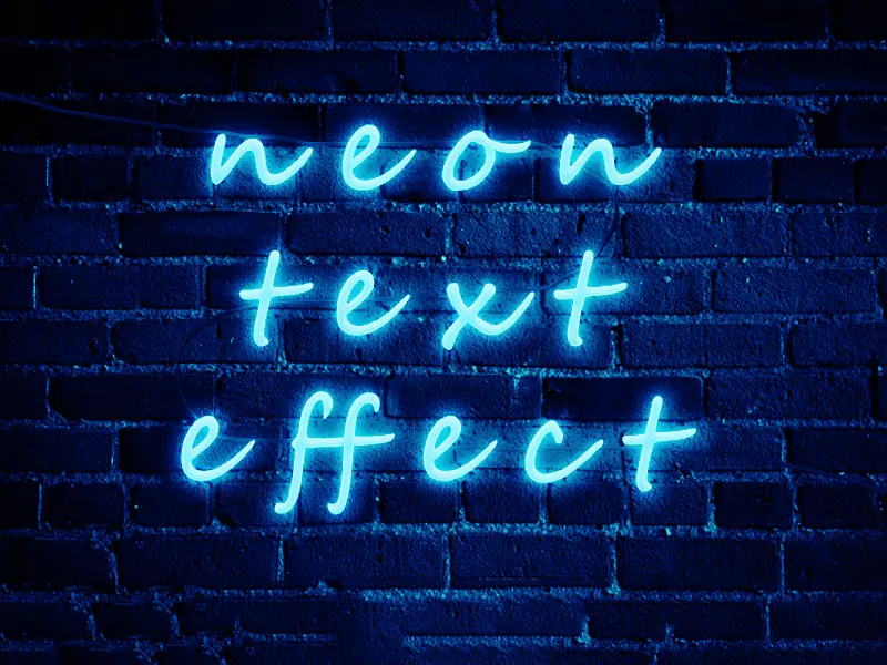 Neon Text Effect