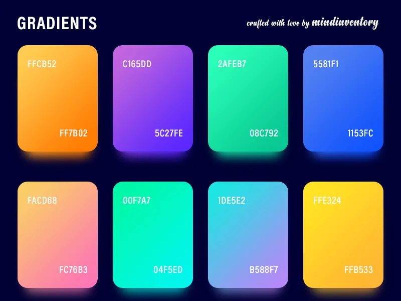 Gradient Palettes