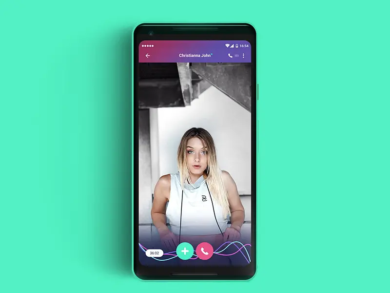 Mobile Chat App Design