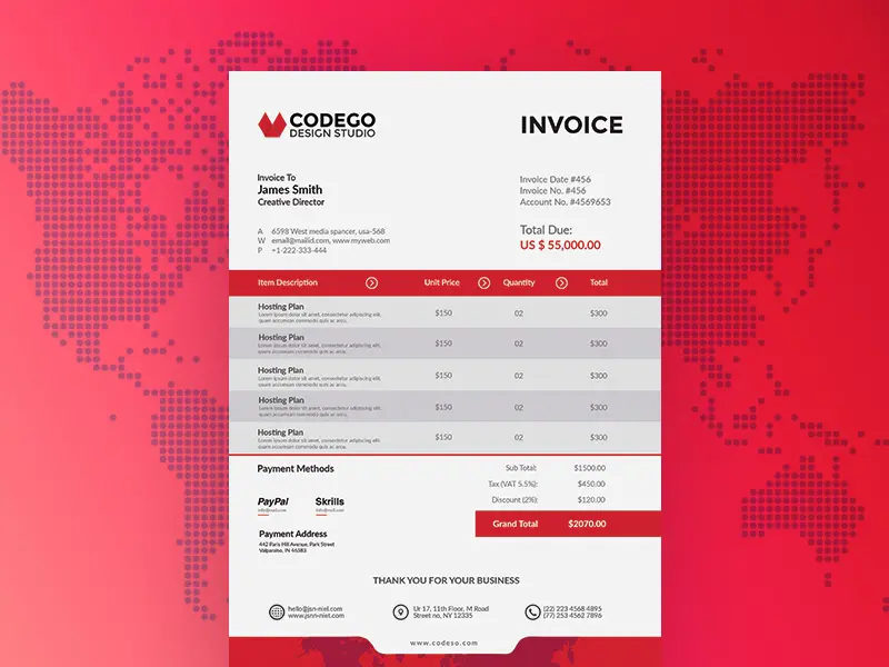 Free Invoice Template