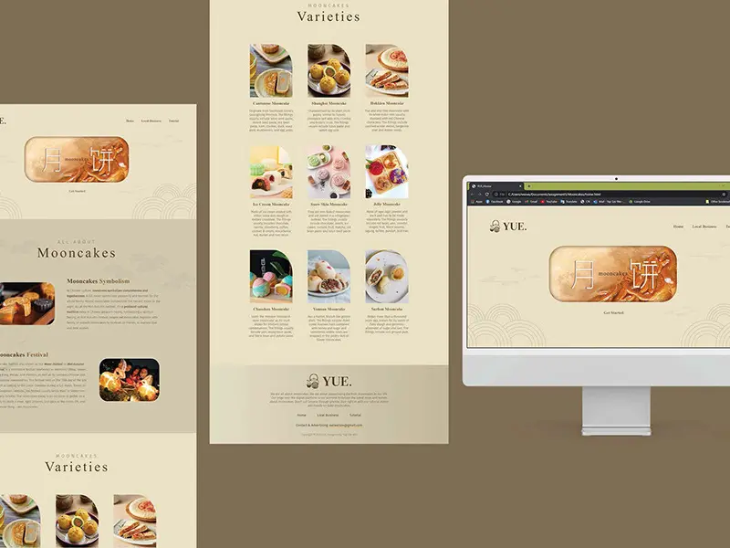 Website Template YUE