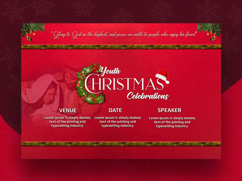 Christmas Banner Template