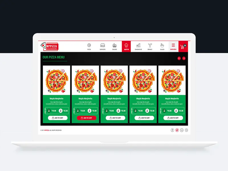 Wppizza Online Pizza Restaurant Template