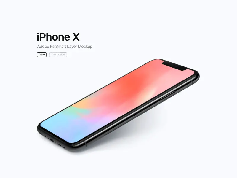 iPhone X Live Mockup