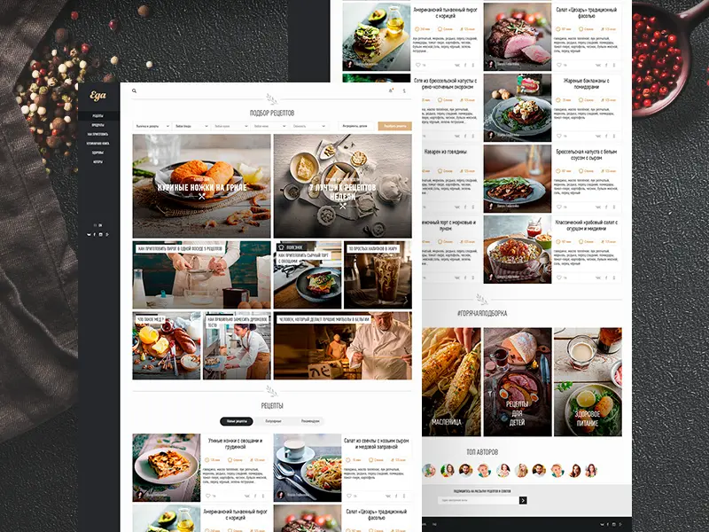 Food Website Design Eda