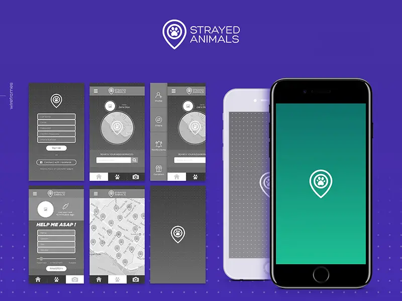 App Design Presentation Mockups