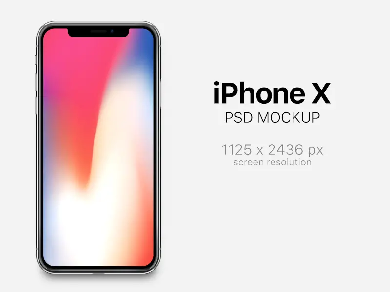 iPhone X Mockup Download