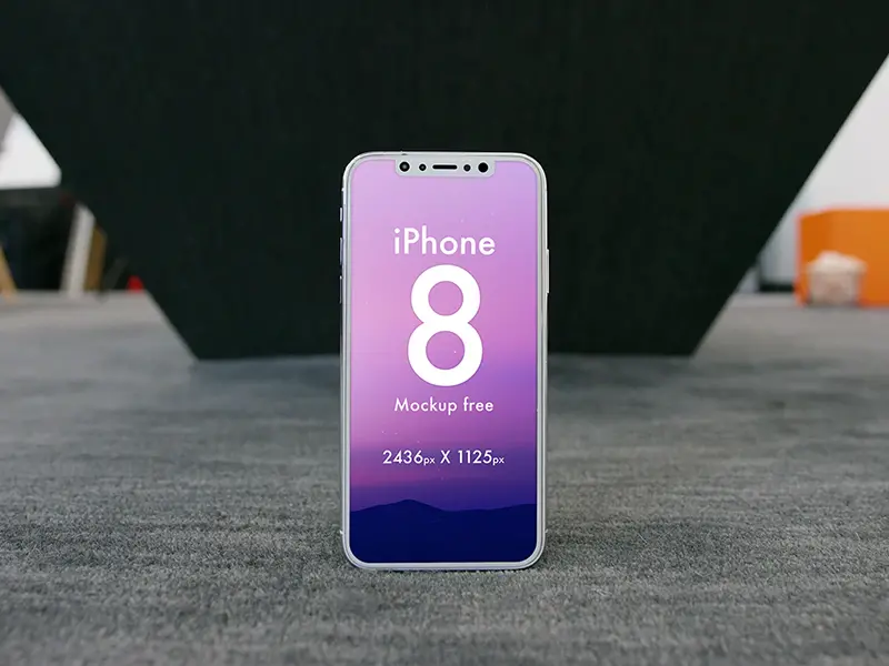 Three iPhone 8 Mockups