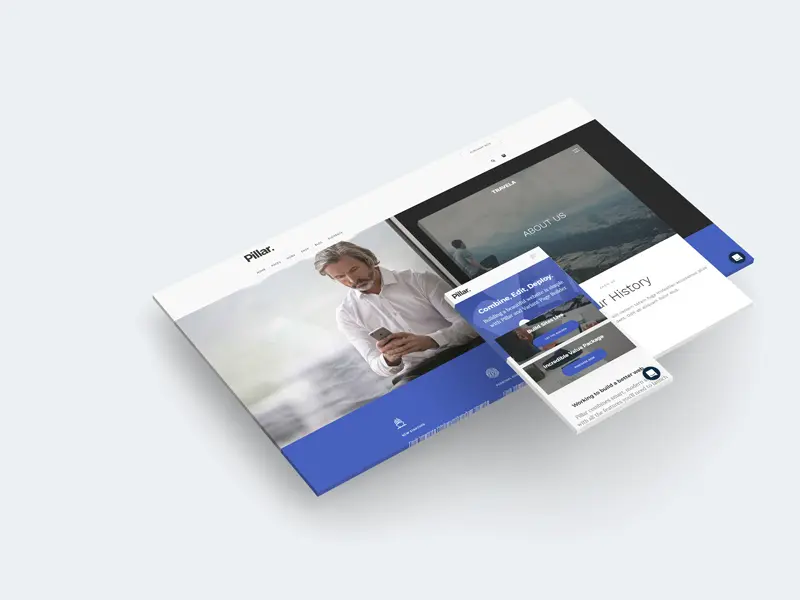 Web Showcase Mockup