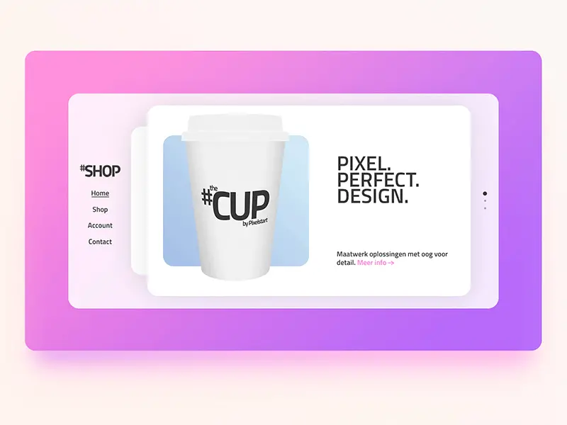 Shop Concept Website Template