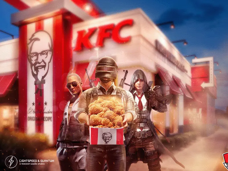 KFC Tournament Design For PUBG Mobile Event