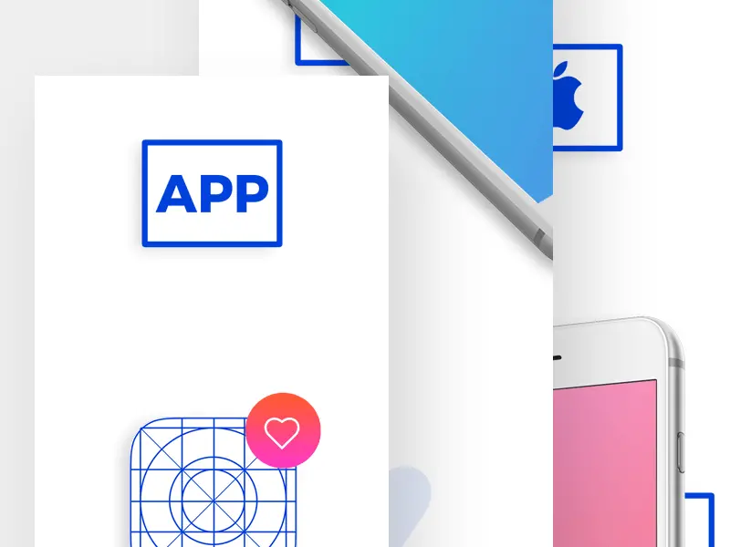 iPhone App Showcase Mockup Kit