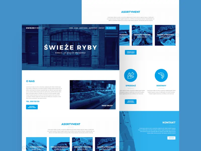 Freshy Website Template