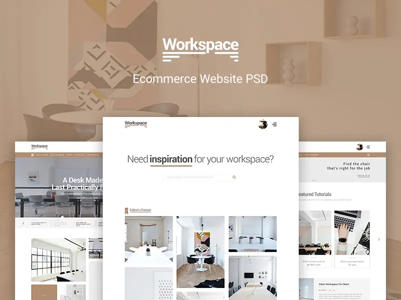 Workspace Ecommerce Website