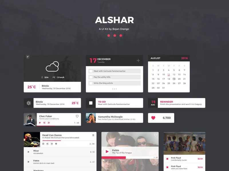 Alshar UI Kit