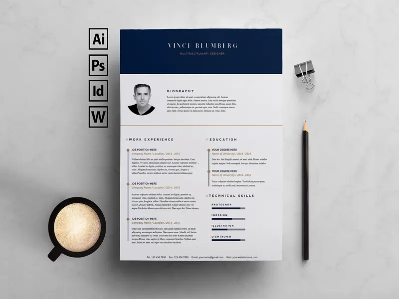 Resume Template Cover Letter
