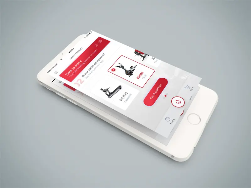 Aviron Mobile App Concept