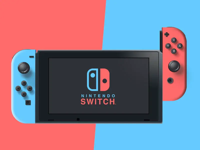 Nintendo Switch Vectorial Concept Design