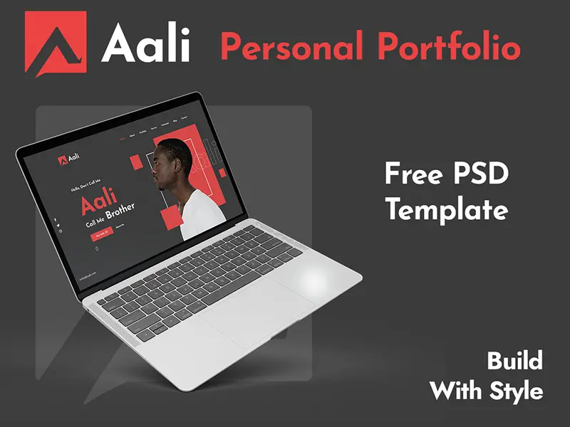 Personal Portfolio Template Aali