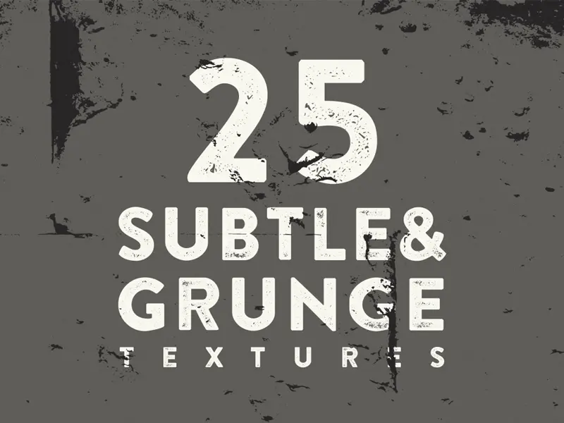 25 Grunge Subtle Vector Textures