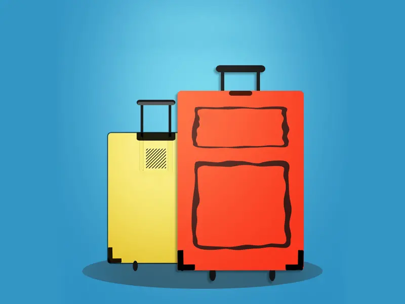 Travel Bags Vector