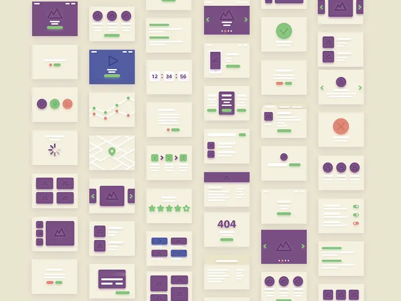 Bricks Cards For Flowcharts