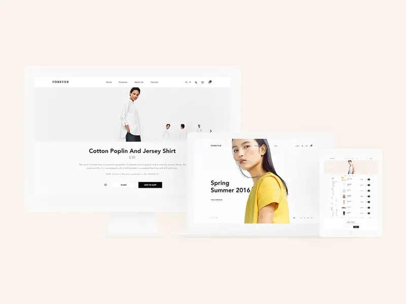 Forever Best Modern Fashion Theme