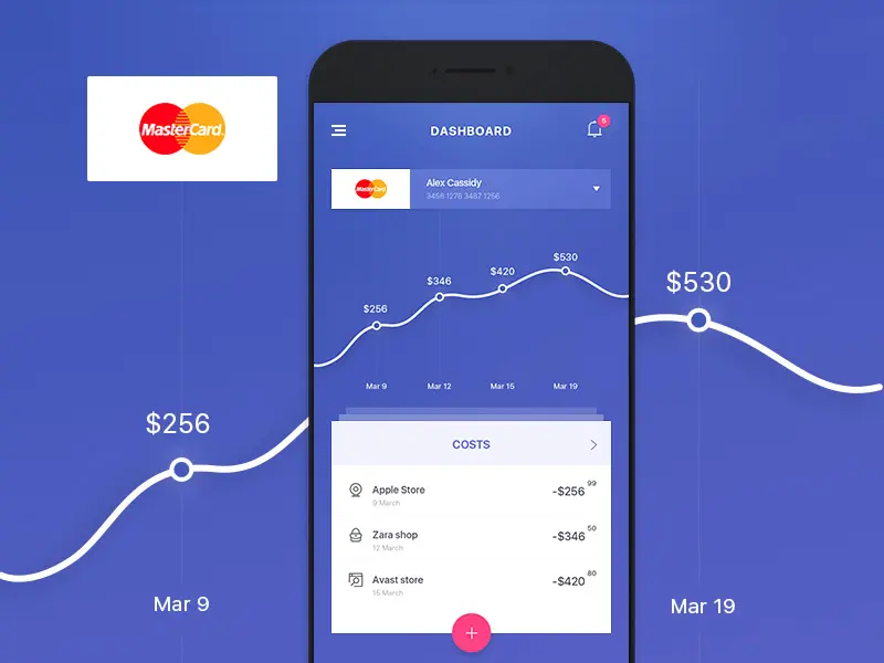 Bank Statistics App Concept