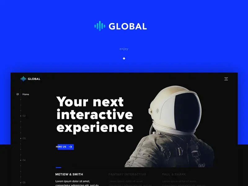 Global Portfolio Website