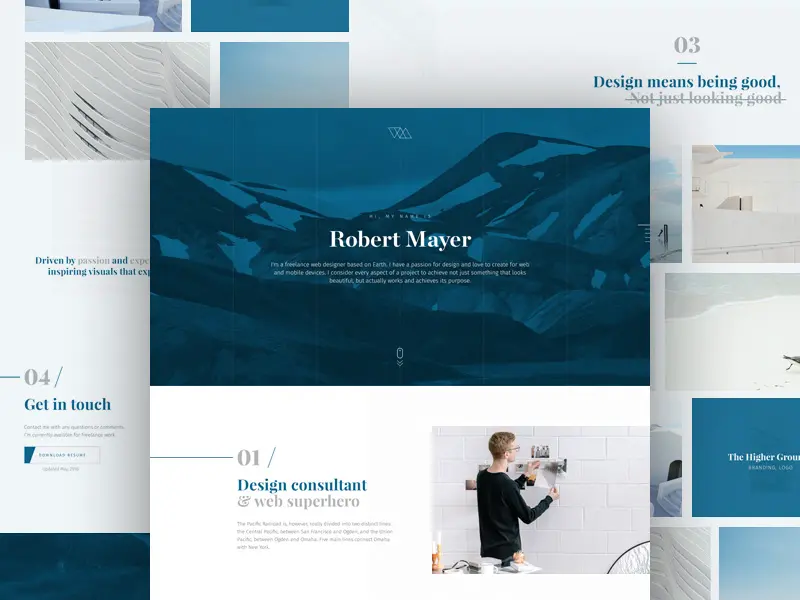 Personal Website Template