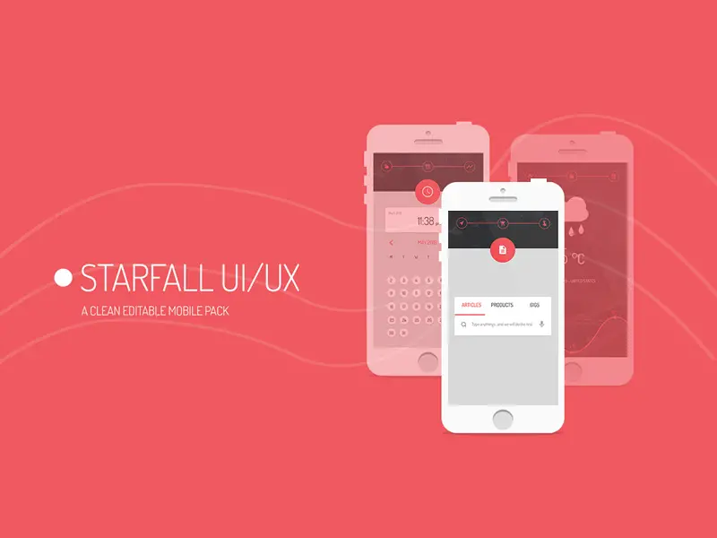 Starfall UI UX Kit