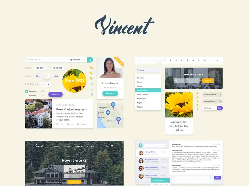 Vincent UI Kit