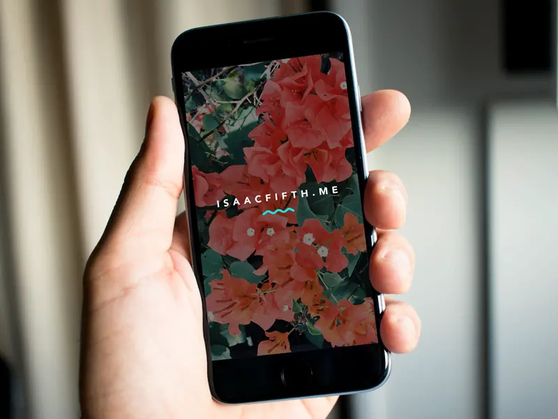 Photorealistic iPhone Mockup