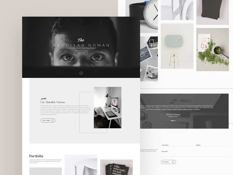 Personal Portfolio Template