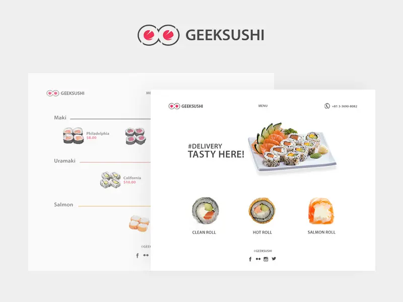 GeekSushi Template